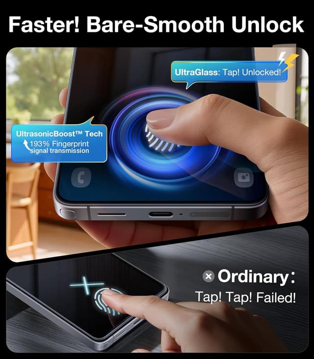 Thumbnail 6 de UltraGlass TOP 9H+ Armor for Galaxy S26 Ultra 2-Pack