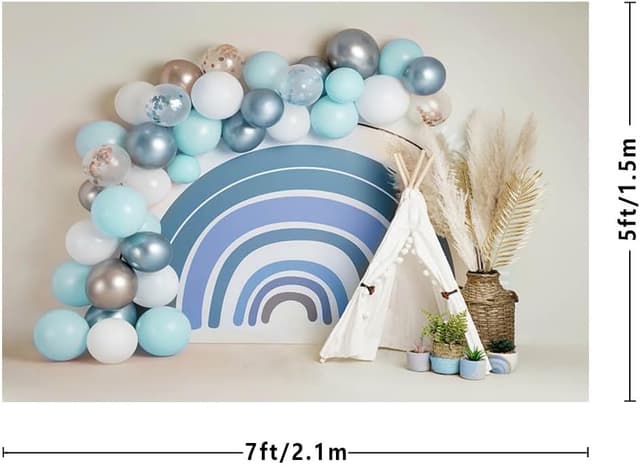 Thumbnail 2 de MEHOFOND 7x5ft Rainbow Photography Backdrop