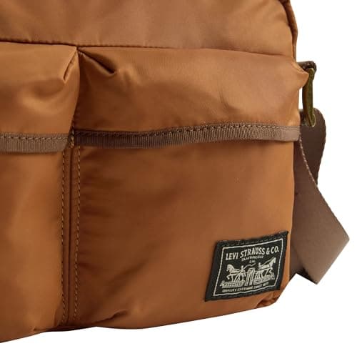 Detalle de Levi's Summer Mission Bay Crossbody Golden Brown, talla única