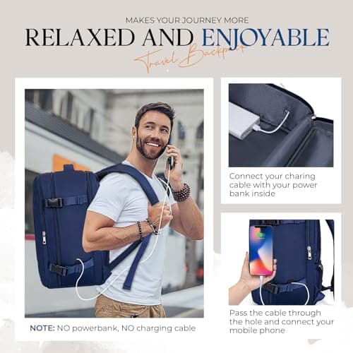 Detalle 2 de VMIKIV mochila cabina 40x20x25 Ryanair