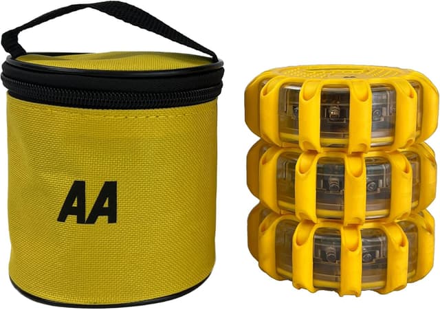 Detalle de AA LED Road Flares with 9 light modes (incl. batteries)