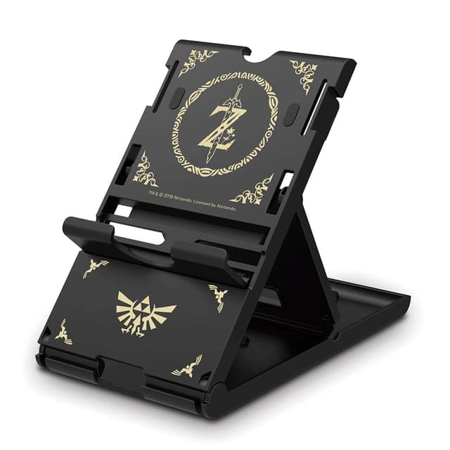 Detalle de HORI Playstand (Zelda) faltbarer Ständer für Nintendo Switch – offiziell lizenziert