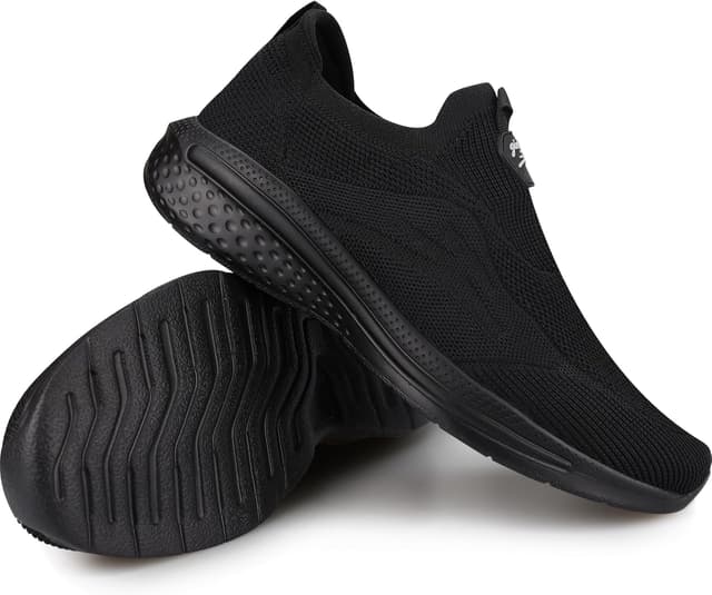 Detalle de Giniros Herren Slip-on Sneaker aus Mesh – ohne Schnürsenkel, leicht und atmungsaktiv