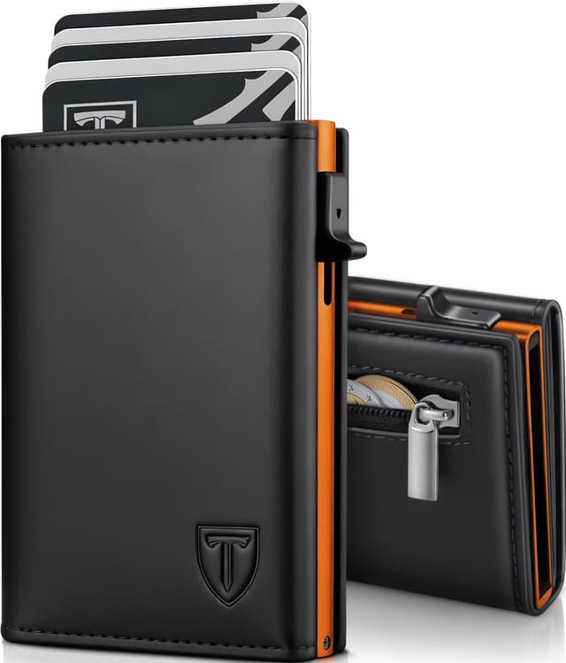 Detalle de TENBST Portmonee Herren Slim Wallet 3.0