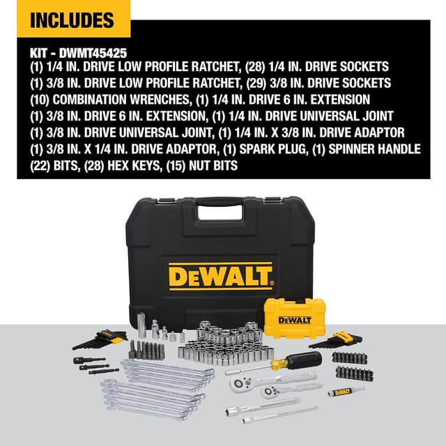 Thumbnail 6 de DEWALT DWMT45425 142-Piece Mechanics Tool Set 🛠