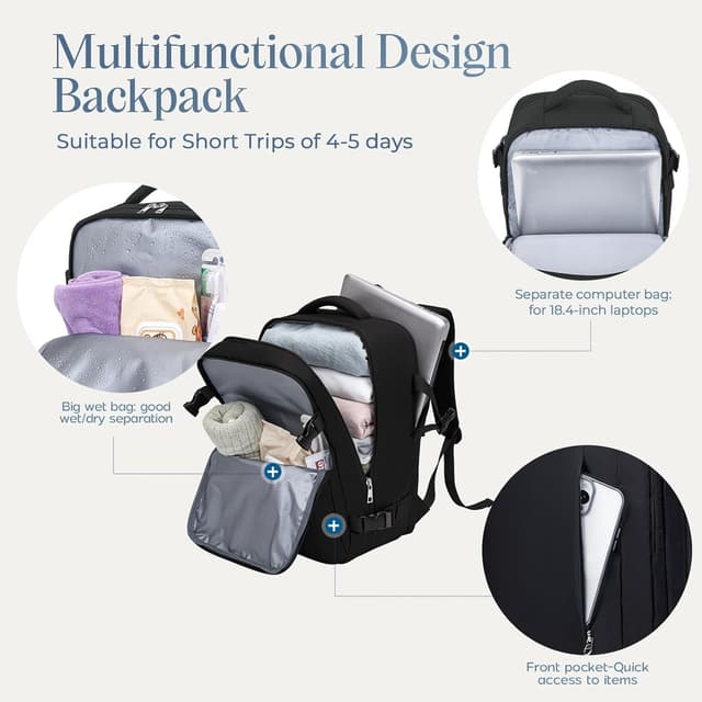 Detalle de Xkdoai Ryanair cabin bag 55x40x20