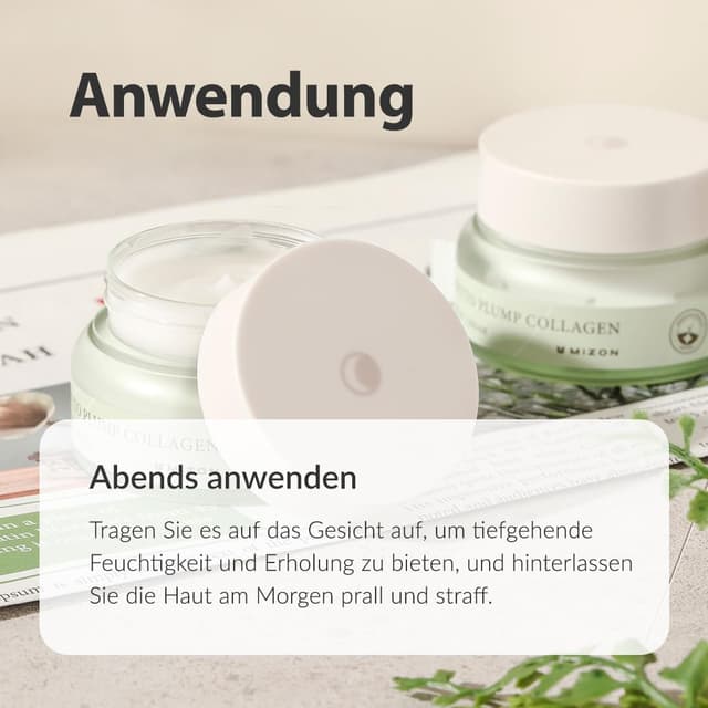 Thumbnail 6 de MIZON PHYTO PLUMP COLLAGEN NIGHT CREAM – vegane Kollagen-Nachtcreme (50 ml) für Feuchtigkeit & Falten