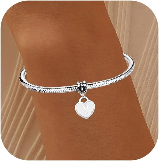 Imagen de Aosyoisk Initial Letter Bracelet for Women en OfertitasTOP