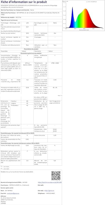 Thumbnail 6 de Garza Smart Pack 2 Bombilla LED inteligente 5,5W