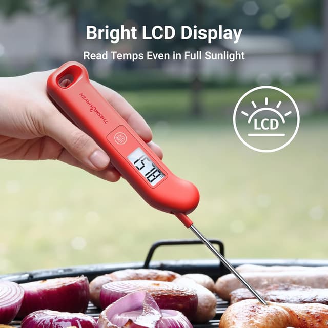 Detalle 2 de Professional Digital Meat Thermometer (NIST Certified ±0.5°F Accuracy) — Instant Read, Waterproof