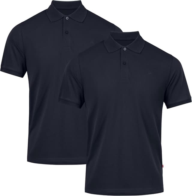 Detalle de DANISH ENDURANCE Premium Poloshirt Herren 2er