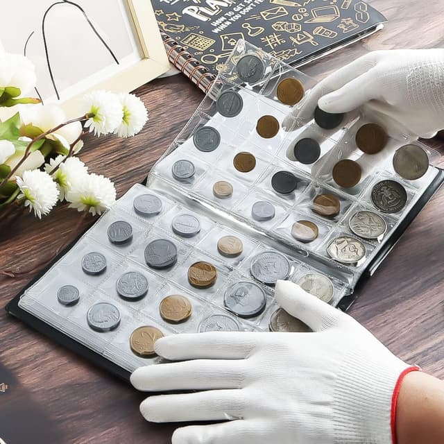 Thumbnail 6 de Vicloon Album monete 200 tasche 45x45 mm