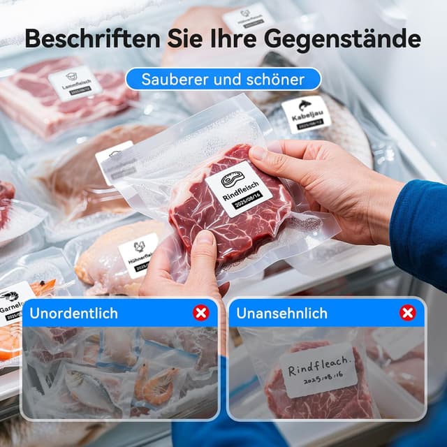 Thumbnail 1 de NIIMBOT B1 Etikettendrucker mit wasserdichtem Aufkleber ⚙