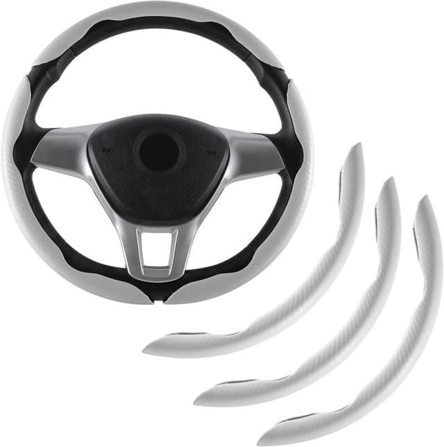 Imagen de EINESIN Carbonfaser Lenkradabdeckung 3er Set en OfertitasTOP