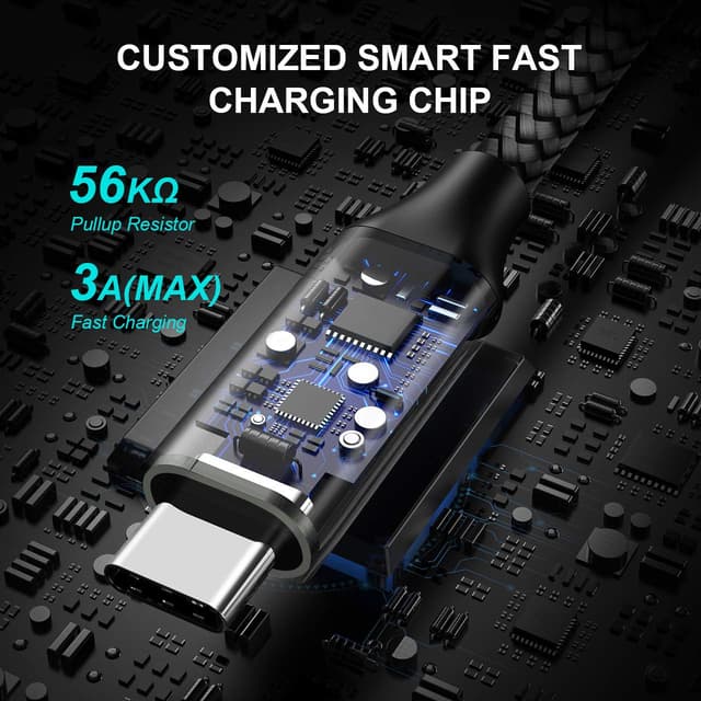 Detalle de etguuds USB C Charger Cable 1m 2Pack