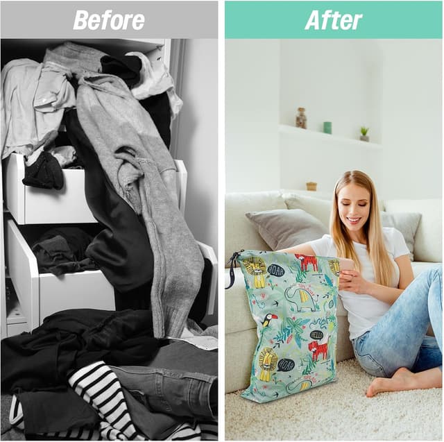 Thumbnail 3 de Dizdvizd 2-Pack Laundry Bags 60x45cm