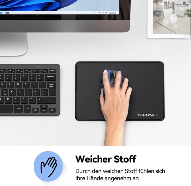 Thumbnail 5 de TECKNET Mauspad Gaming 270 x 210 mm 🖱