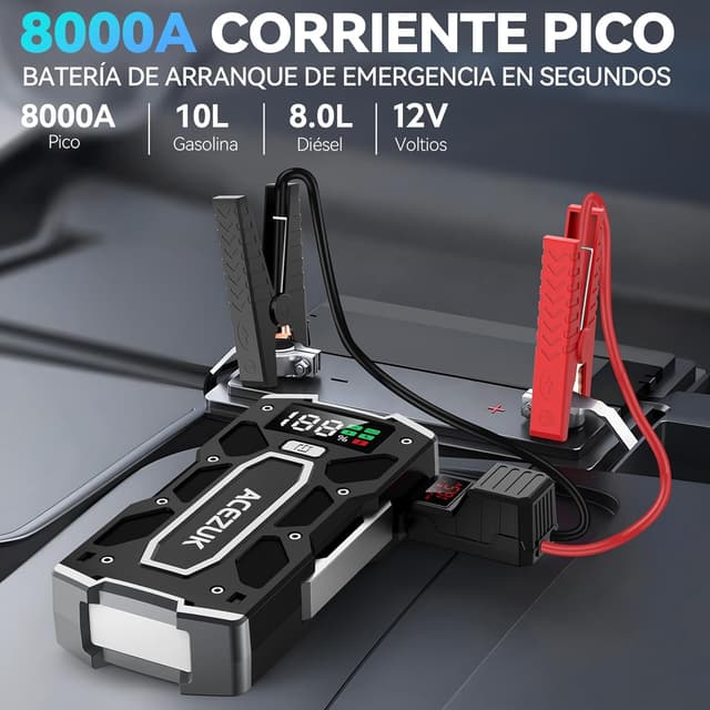 Detalle 2 de ACEZUK Arrancador 8000A