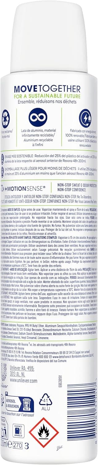 Thumbnail 2 de Rexona Advanced Protection Desodorante Aerosol Mujer Aloe Vera 🌿 Pack 6