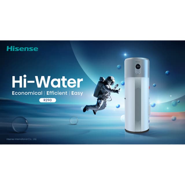 Detalle 2 de Hisense HI-WATER 250L R290 termo 250 L con WiFi