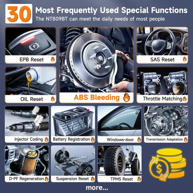 Thumbnail 2 de FOXWELL NT809BT OBD2 Scanner