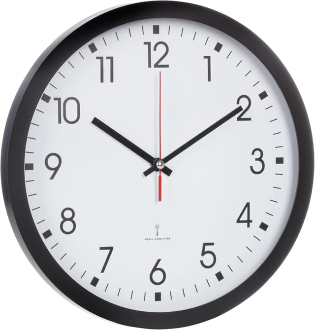 Thumbnail 2 de TFA Dostmann Analoge Funk-Wanduhr 60.3522.02 (30 cm) mit Sekundenzeiger