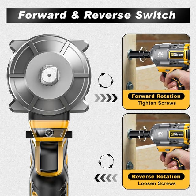 Thumbnail 5 de Gisam Llave de Impacto 650 N.m 1/2 pulg