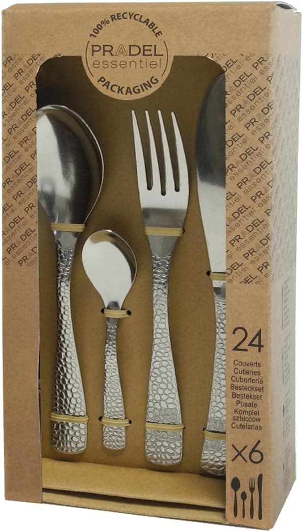 Thumbnail 4 de Amefa Tam Tam Set 24 Cubiertos Inox 25cm 🍽