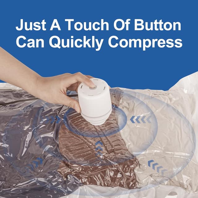 Thumbnail 4 de Vacbird Bolsa Vacio Ropa 8 unidades