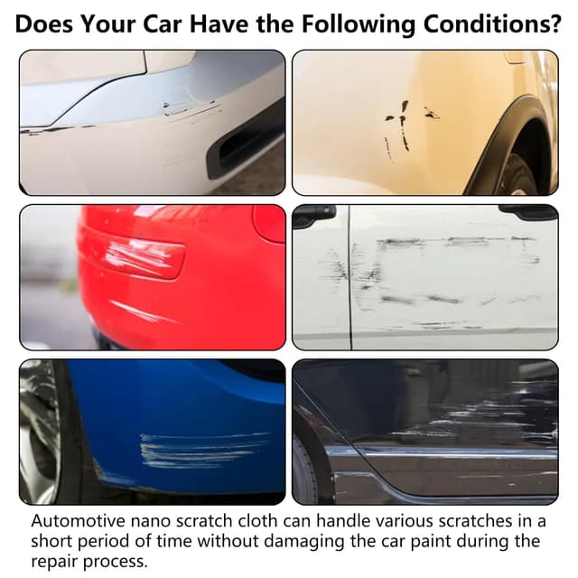 Thumbnail 2 de Nano Sparkle Cloth for Car Scratches 12 Pack