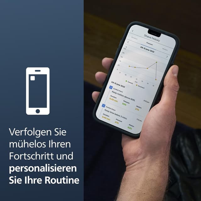 Thumbnail 6 de PHILIPS Shaver S7000 Elektrischer Nass- & Trockenrasierer