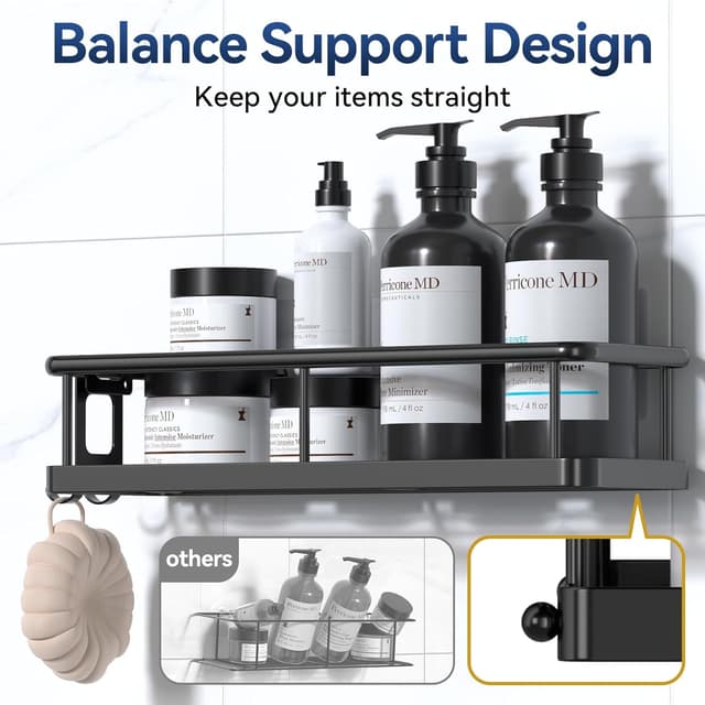 Thumbnail 6 de YASONIC Shower Caddy Adhesive 40 lb