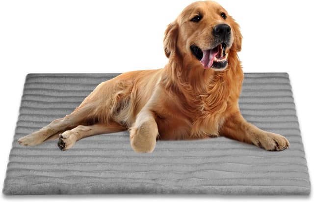 Detalle de NWK Fluffy Self Warming Cat Mat (Misty Grey) – Large 86cm x 56.5cm