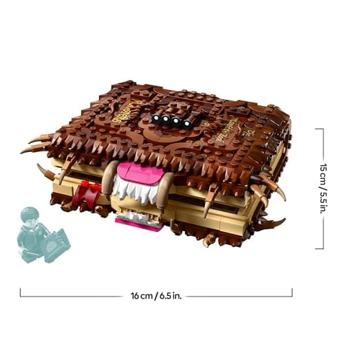 Thumbnail 7 de LEGO Harry Potter 76449 Monstruoso Libro de los Monstruos Mordedor con carga manual y minifigura de Neville Longbottom