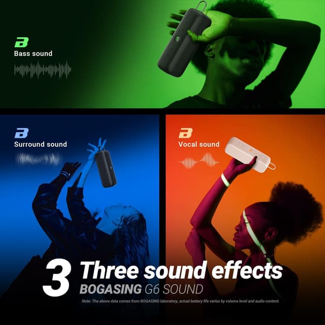 Thumbnail 5 de BOGASING G6 Cassa Bluetooth 30W