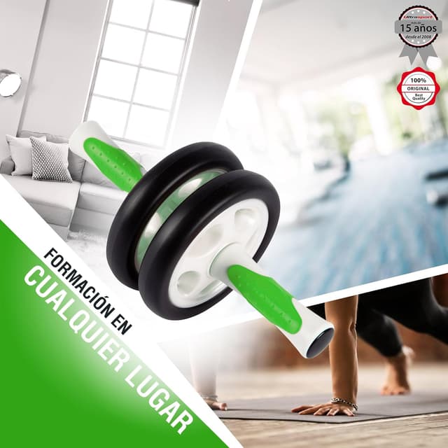 Thumbnail 5 de Ultrasport Ab Roller Ab Trainer Esterilla Rodillas
