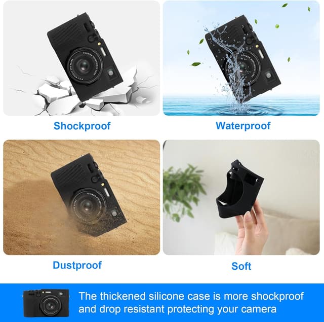 Thumbnail 4 de Elonbo Fujifilm X100VI silicone camera case