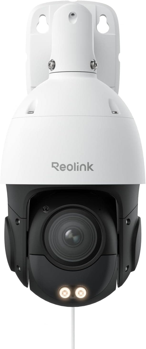 Detalle de Reolink Smart RLC-823S2 PTZ-Dome-Kamera (4K/8MP) mit 16X 3D-Zoom, Color-Nachtsicht und 2-Wege-Audio