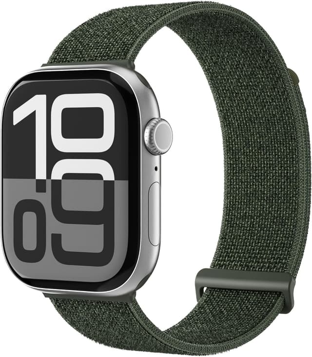 Imagen de VONMÄHLEN Fitness Loop 2 Sportarmband für Apple Watch – robustes Nylongewebe, stufenlos verstellbar en OfertitasTOP