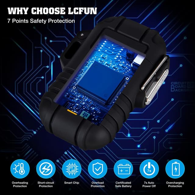 Detalle de Electric plasma lighter USB recharge