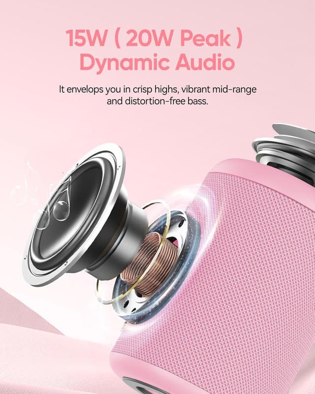 Detalle de AY Bluetooth speaker 15W with lights