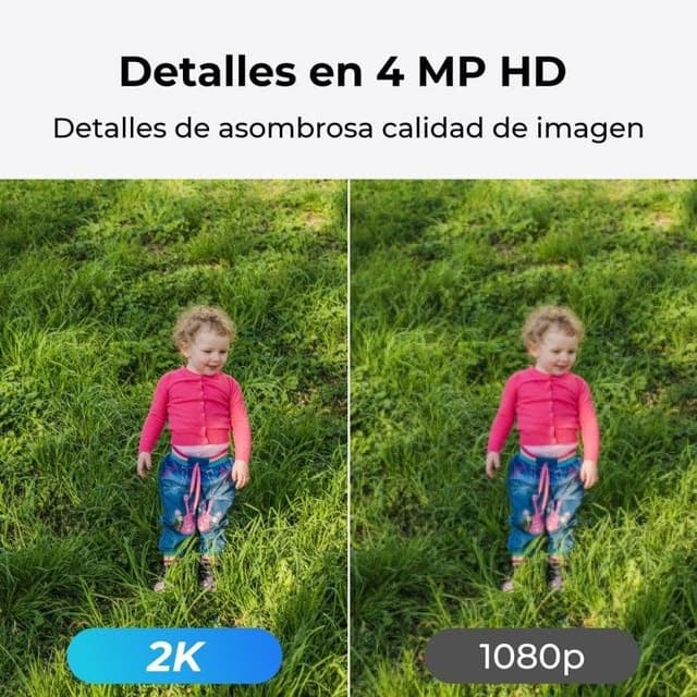 Detalle 2 de Reolink E330 Cámara WiFi 2K con visión nocturna 355º