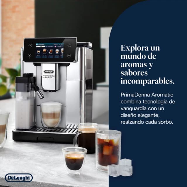 Detalle 2 de De'Longhi PrimaDonna Aromatic cafetera automática 5"