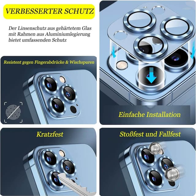 Thumbnail 4 de Kameraschutz 2 Stück iPhone 14 Pro