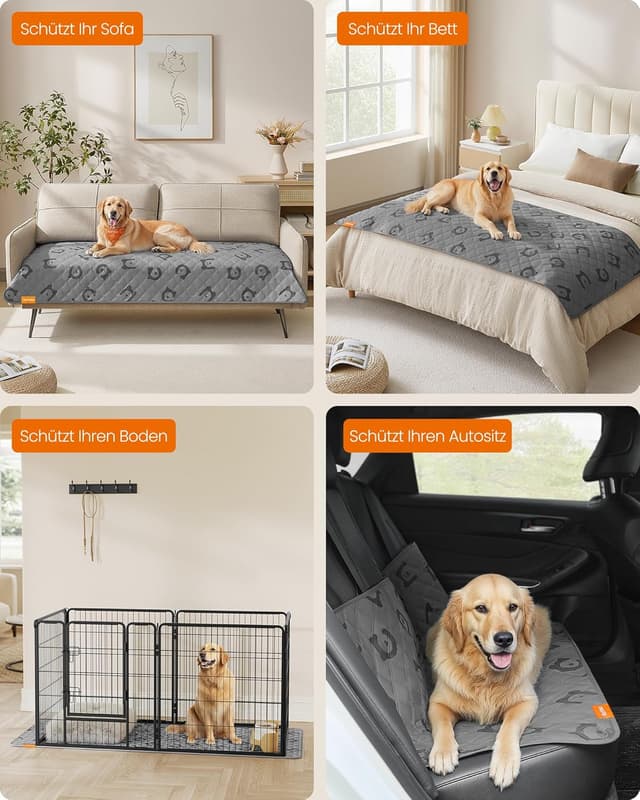 Thumbnail 3 de Feandrea wasserdichte Hundedecke 178 x 76 cm