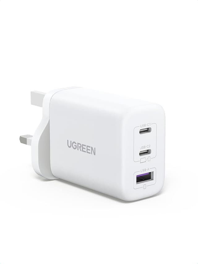 Imagen de UGREEN 65W GaN USB C Charger 3-Port UK en OfertitasTOP