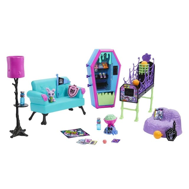 Detalle de Monster High MH Sala estudiantes Mattel