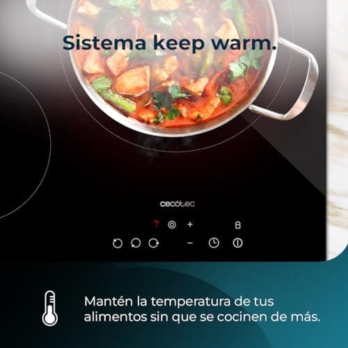 Thumbnail 7 de Cecotec Plaque Vitrocéramique 3 Feux Bolero Squad V 3001, 5700W ⚙
