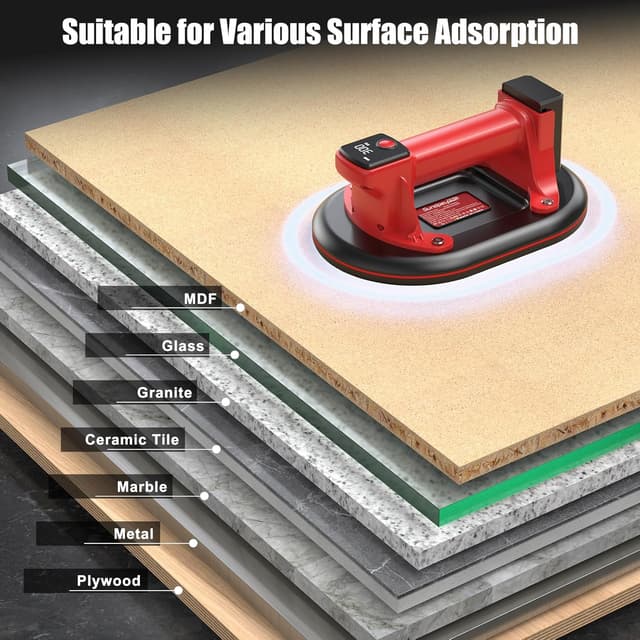 Thumbnail 5 de SundpeyPRO 10" Glass Suction Cups 300kg