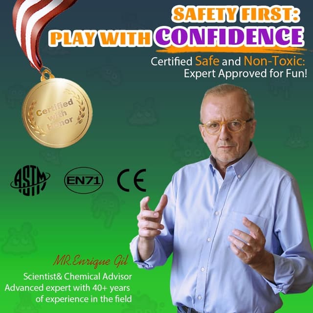 Thumbnail 6 de WATERELF Play Putty Slime for Kids (PM003) — Non-Sticky Fidget & Sensory Putty in a Compact Tin